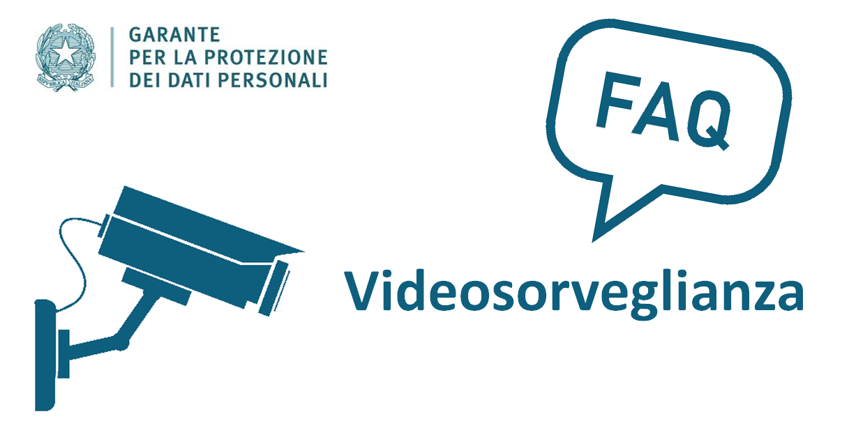 Faq Videosorveglianza