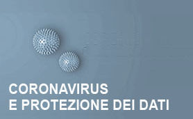 Coronavirus e protezione dei dati